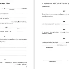 Umowa zlecenie określa zasady współpracy między zleceniodawcą a zleceniobiorcą, w tym zakres prac i wynagrodzenie.
