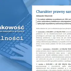 Analiza charakteru prawnego sankcji VAT na podstawie art. 112b ustawy o VAT.