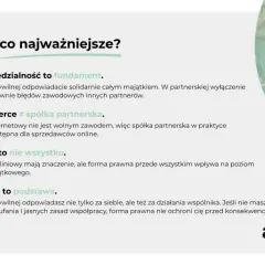 Przekształcenie jednoosobowej działalności w spółkę cywilną: odpowiedzialność, e-commerce, podatki i zaufanie.