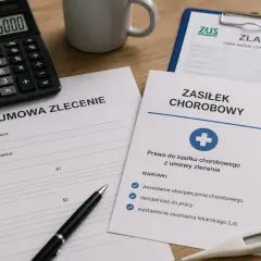 Dokumenty dotyczące umowy zlecenia i zasiłku chorobowego. Wymagane jest dobrowolne ubezpieczenie chorobowe umowa zlecenie.