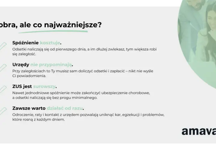 ZUS dla firmy jednoosobowej: spóźnienia kosztują, urzędy nie przypominają, a ZUS jest surowy. Działaj od razu, by uniknąć kar.