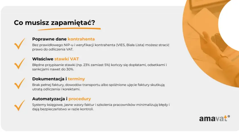 Właściwe stawki VAT to klucz do uniknięcia dopłat i sankcji. Błędne przypisanie może kosztować nawet 30%.