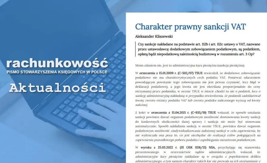 Dodatkowe zobowiązanie VAT (art. 112b) - Jak uniknąć sankcji?