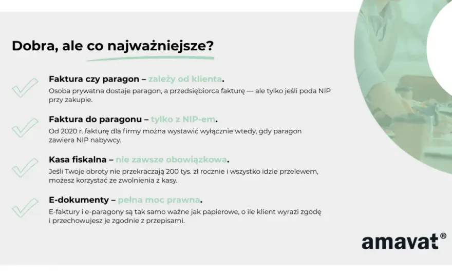 Faktura do paragonu - Kiedy jest konieczna? Uniknij błędów!