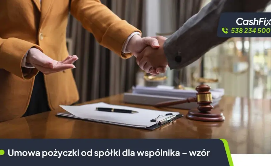 Pożyczka od spółki dla wspólnika - Jak uniknąć pułapek?