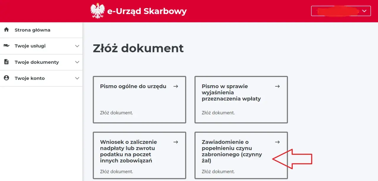 Zawiadomienie o popełnieniu czynu zabronionego (czynny żal) - tu dowiesz się, jak napisać czynny żal do us.