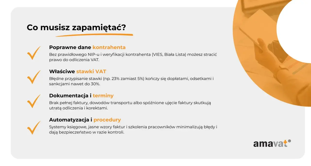 Właściwe stawki VAT to klucz do uniknięcia dopłat i sankcji. Błędne przypisanie może kosztować nawet 30%.