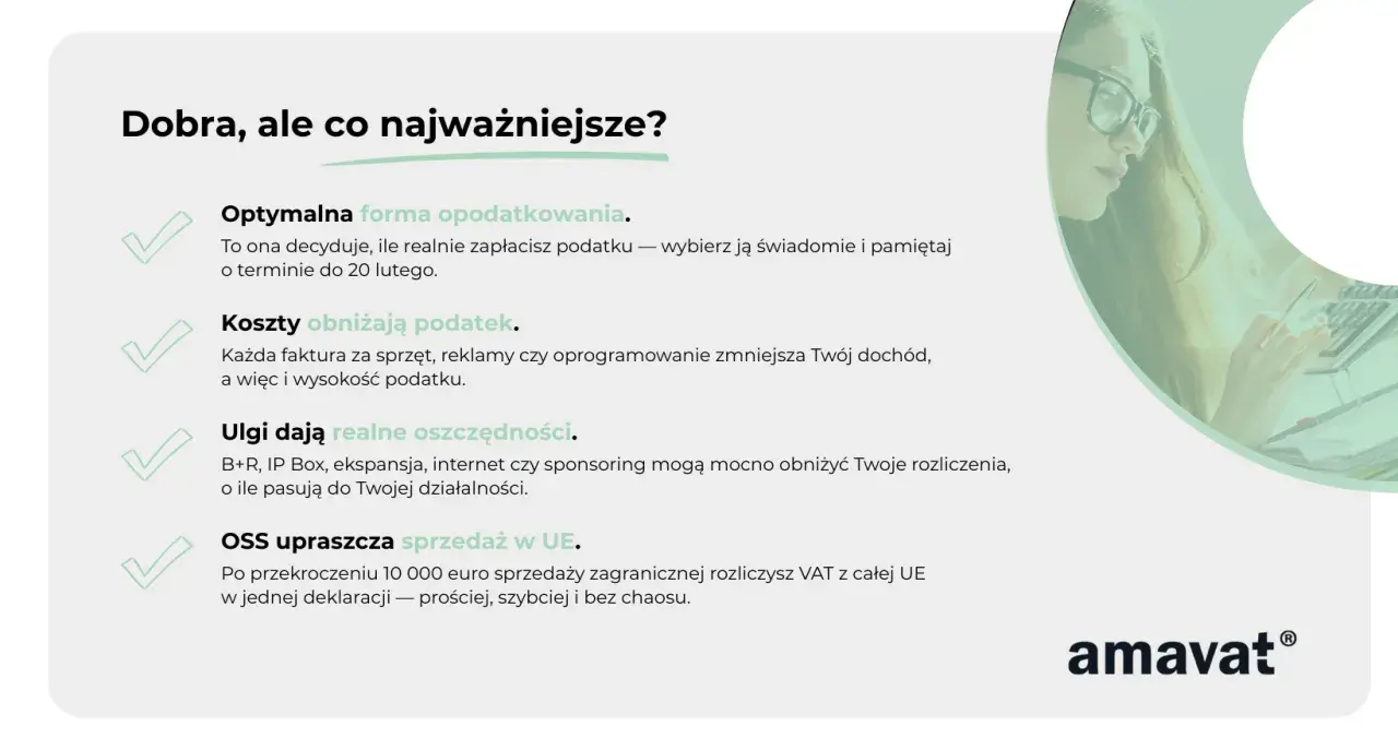 Optymalna forma opodatkowania, koszty obniżające podatek, ulgi i OSS upraszczają rozliczenia. Spółka zoo i podatek to temat, który warto zgłębić.