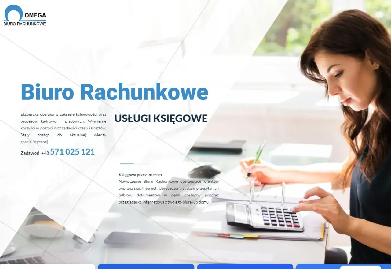 Profesjonalne prowadzenie biura rachunkowego. Ekspercka obsługa księgowa i kadrowo-płacowa. Zadzwoń: +48 571 025 121.