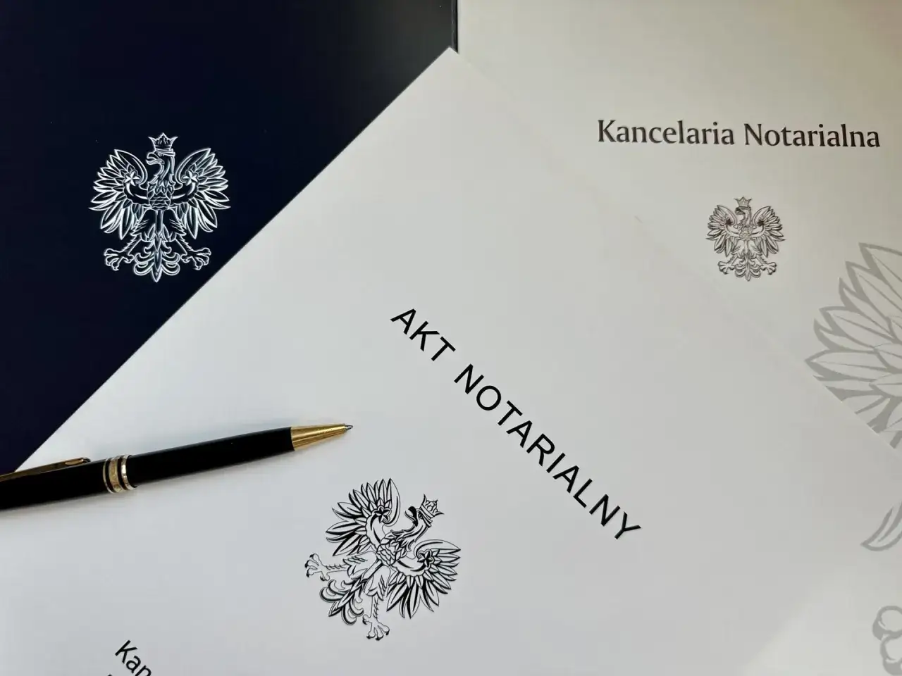 Akt notarialny i długopis. Zastanawiasz się, jakie koszty można odliczyć przy sprzedaży mieszkania? Sprawdź to w kancelarii notarialnej.